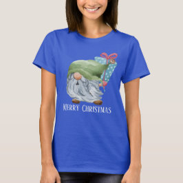feestelijke waterverf kerst t-shirt