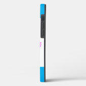 Feestelijke Waterverf Kerstboom Hoesje-Mate iPhone Case-Mate iPhone Case (Achterkant / Links)