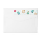 Feestelijke Waterverf Kerstkoekjes Frosty Blue (Achterkant)