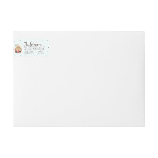 Feestelijke Waterverf Kerstkoekjes Frosty Blue (Voorkant)