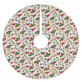 Feestelijke Waterverf Kerstschetsen Kerstboom Rok (Voorkant)