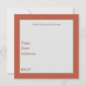 Feestelijke waterverf nutcracker partij kaart (Achterkant)