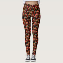 Feestelijke weelde - Kerstballen Leggings BGR