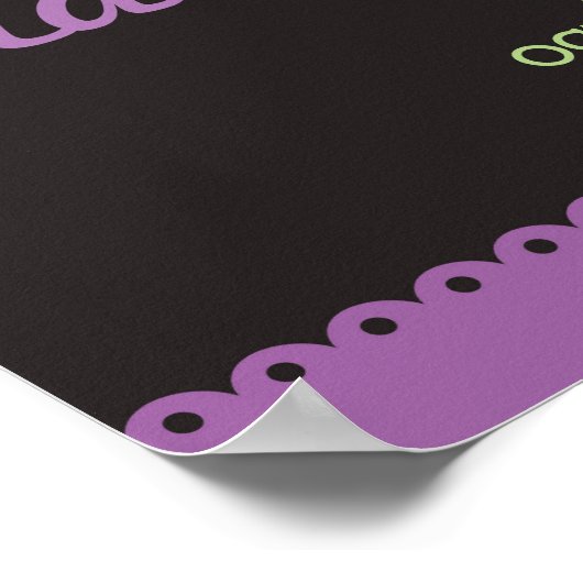 Feestelijke Welkomstposter Trouwfeest Mexicaanse P Poster (Hoek)