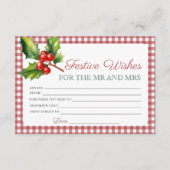 Feestelijke wensen & advies aanvraag Vrijgezellenf Informatiekaartje (Voorkant)