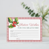 Feestelijke wensen & advies aanvraag Vrijgezellenf Informatiekaartje (Staand voorkant)