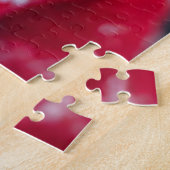 Feestelijke Westie in de sneeuw Legpuzzel (Zijkant)