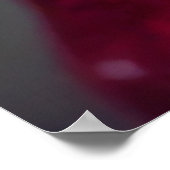 Feestelijke Westie in de sneeuw Poster (Hoek)