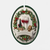 Feestelijke wijn en Ornament High-Relief (Voorkant links)