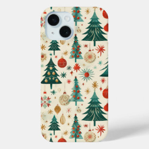 Feestelijke winter Feestdagen iPhone 15 Case