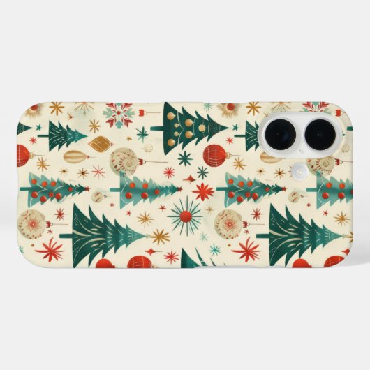 Feestelijke winter Feestdagen Case-Mate iPhone Case (Achterkant (horizontaal))