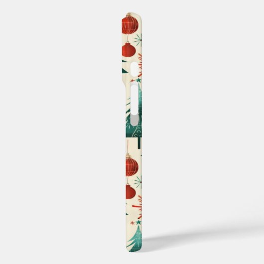 Feestelijke winter Feestdagen Case-Mate iPhone Case (Achterkant / Links)