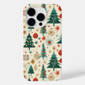 Feestelijke winter Feestdagen Case-Mate iPhone Case (Achterkant)