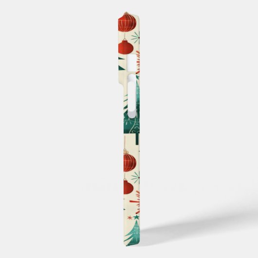 Feestelijke winter Feestdagen Case-Mate iPhone Case (Achterkant / Links)