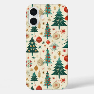 Feestelijke winter Feestdagen iPhone 16 Plus Hoesje