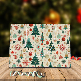 Feestelijke winter Feestdagen Groot Cadeauzakje