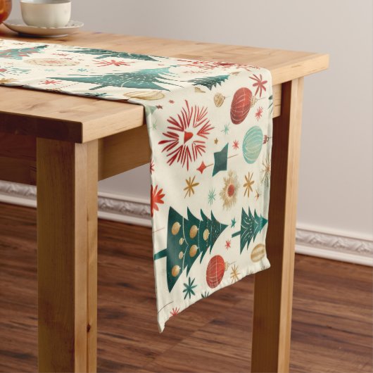 Feestelijke winter Feestdagen Medium Tafelloper (Voorbeeld)