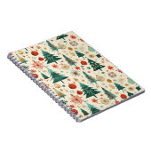 Feestelijke winter Feestdagen Notitieboek (Rechterzijde)