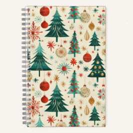 Feestelijke winter Feestdagen Notitieboek