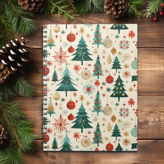 Feestelijke winter Feestdagen Notitieboek