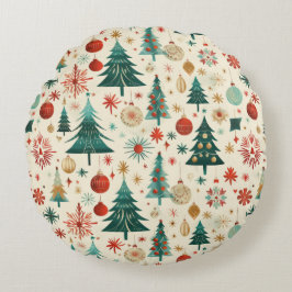 Feestelijke winter Feestdagen Rond Kussen