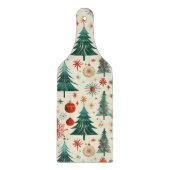 Feestelijke winter Feestdagen Snijplank (Voorkant)