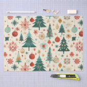 Feestelijke winter Feestdagen Tissuepapier (Craft)