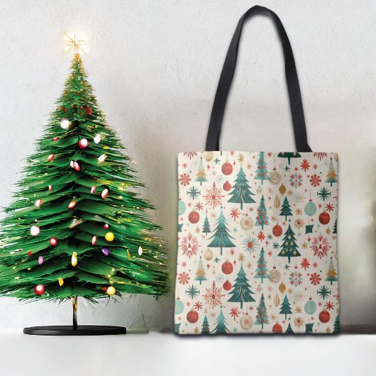Feestelijke winter Feestdagen Tote Bag