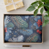 Feestelijke Winter Foliage Magic Tissuepapier (Geschenk)