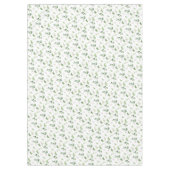 Feestelijke winter groen gebladerte Botanicals vak Tafelkleed (Voorkant)