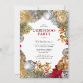 Feestelijke Winter Kerstfeest Kaart (Voorkant)
