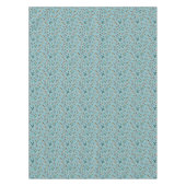 Feestelijke Winter Vogels Kerstpatroon Tafelkleed (Voorkant)