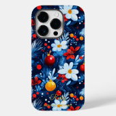 Feestelijke winterbloei – gedurfde en heldere vaka Case-Mate iPhone case (Achterkant)