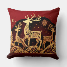Feestelijke Winterrendieren – Versierd Woud