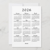 Feestelijke Witte en Rode Pinguïn Vrolijk Kerstfee Feestdagenkaart (Achterkant)