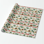 Feestelijke Wrap Wonderland 'Desert Palm Christmas Cadeaupapier<br><div class="desc">Duik het vakantieseizoen in met ons 'Festive Wrap Wonderland' - Een assortiment kerstinpakpapier. Dit heerlijke collectie bevat een verscheidenheid aan charmante en feestelijke design die uw geschenken laten opvallen met feestvreugde. Van klassieke patronen tot grillige illustraties, elk vel inpakpapier in dit assortiment is ontworpen om uw cadeaus een genot te...</div>