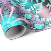 Feestelijke Wrap Wonderland 'Stropdas geverfde sne Cadeaupapier (Rol Hoek)