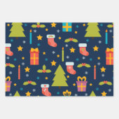 Feestelijke Wraps voor Happy Moments Inpakpapier Vel (Voorkant 3)