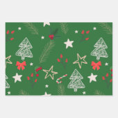 Feestelijke Wraps voor Happy Moments Inpakpapier Vel (Voorkant 2)