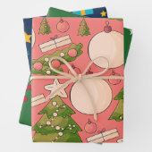 Feestelijke Wraps voor Happy Moments Inpakpapier Vel (In situ)