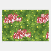 Feestelijke wraps voor vrolijke momenten inpakpapier vel (Voorkant 3)