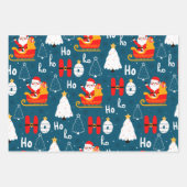 Feestelijke wraps voor vrolijke momenten inpakpapier vel (Voorkant)