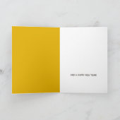 feestelijke zaal, kerstgroet kaart (Binnen)