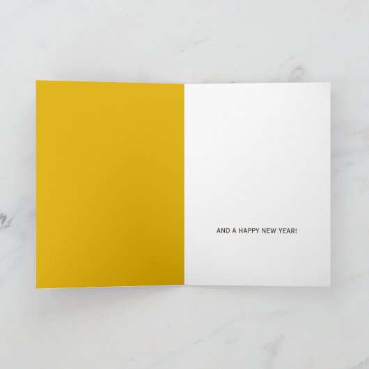 feestelijke zaal, kerstgroet kaart (Binnen)