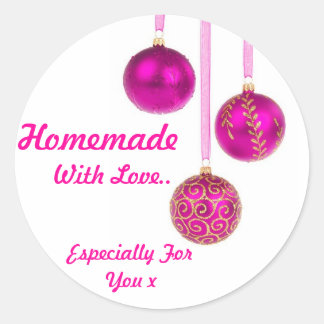 Feestelijke zelfgemaakte Stickers