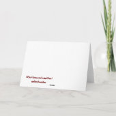 Feestelijke zingende elfen Kaart (Achterkant)