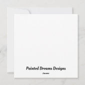 Feestelijke zwarte labrador met kerstmuts  feestdagenkaart (Achterkant)