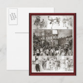 feestelijkheden uitnodiging briefkaart (Voorkant / Achterkant)