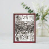 feestelijkheden uitnodiging briefkaart (Staand voorkant)