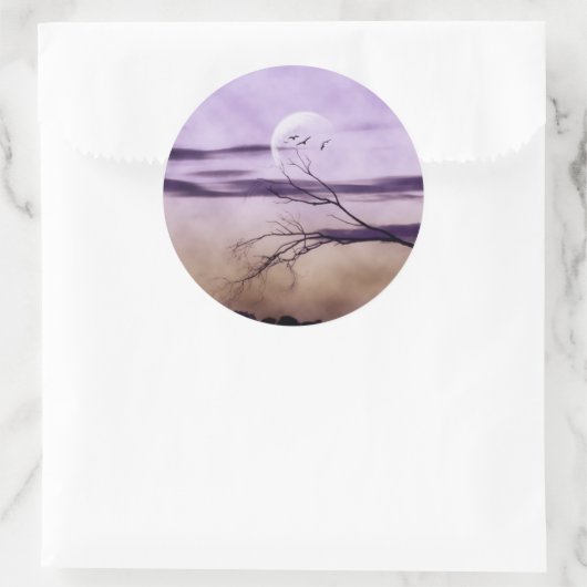 feestelijkheid3 ronde sticker (Tas)